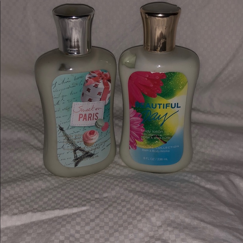 Bath & Body works lotion